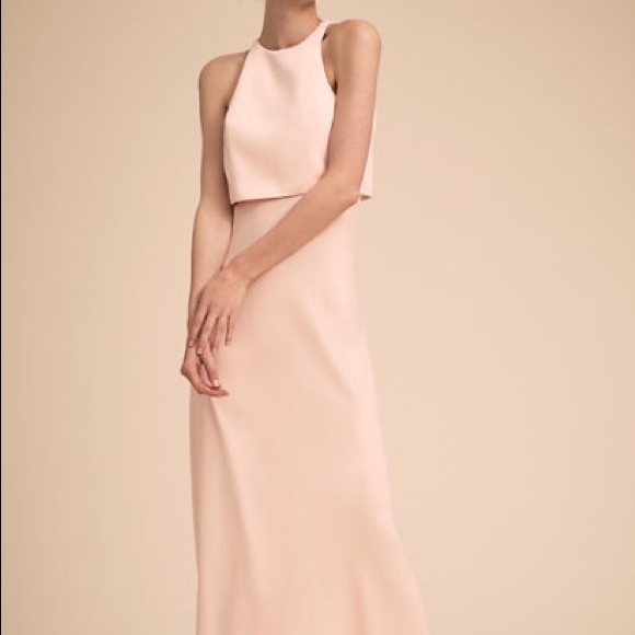Anthropologie BHLDN Iva Crepe Gown - Picture 10 of 16